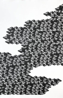 art print black and white serigraphy