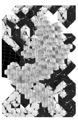 art print black and white serigraphy